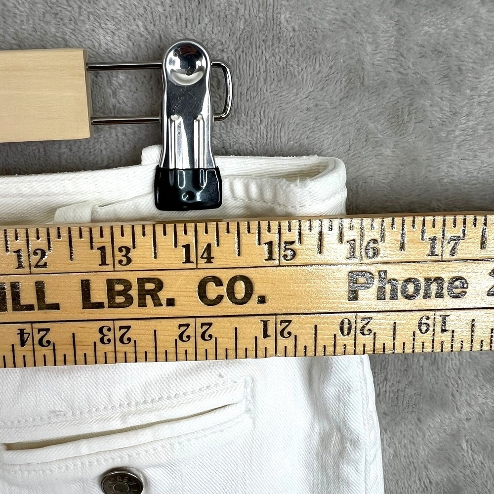 J Crew Jeans Womens 8 City Fit Denim Trouser Patch Pocket Vintage HK - Picture 6 of 10